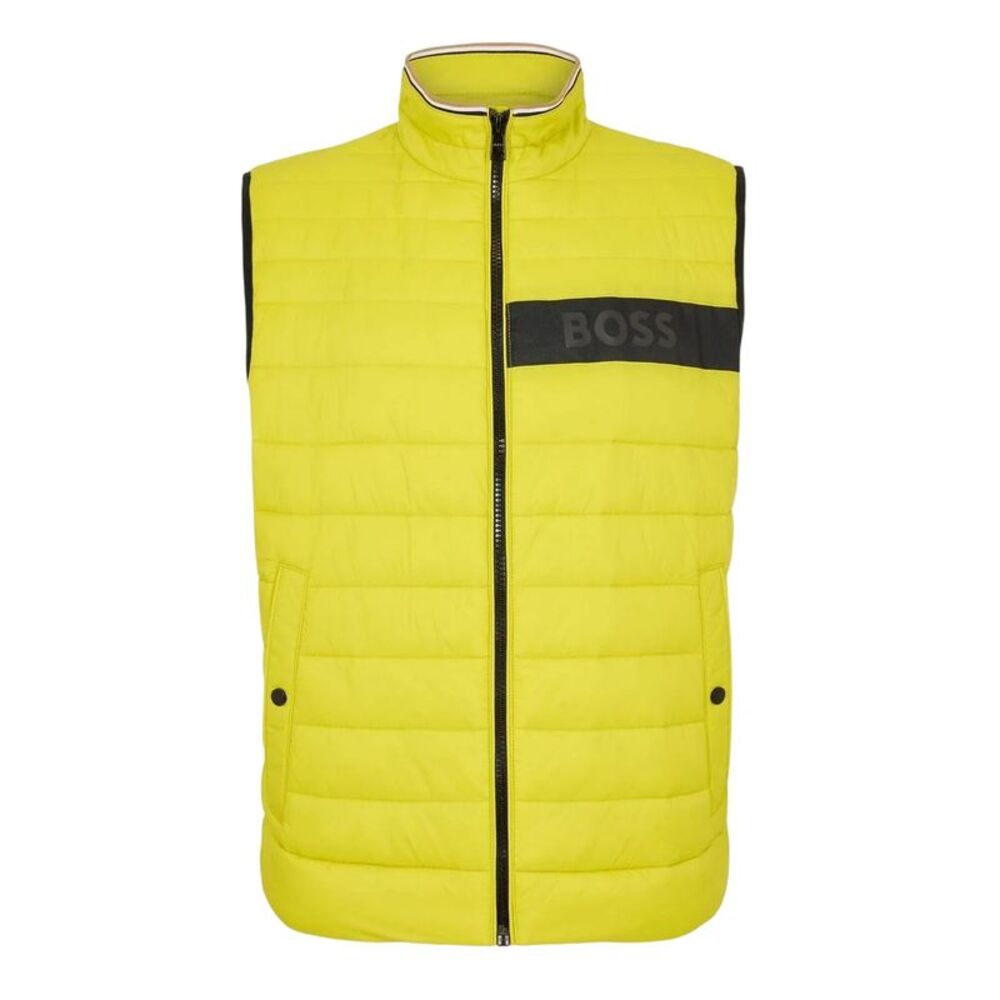 Boss Mens Darolan Quilted Vest / Bright Green